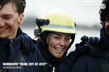 Vanessa Stoll – Werbung THW – „Deine Zeit ist jetzt“